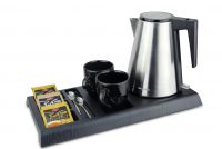 Service trays and kettlers